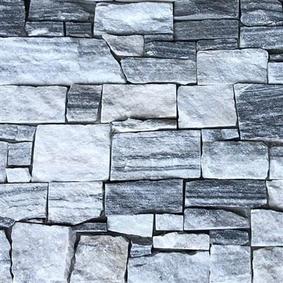 Συννεφιασμένο Γκρι Πάνελ Επένδυσης από Φυσική Πέτρα